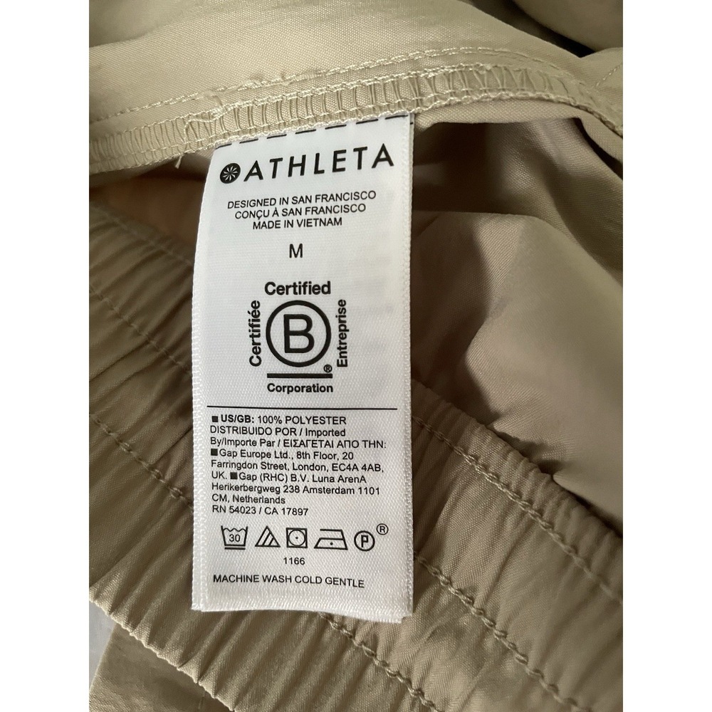 Athleta NWT Cascade Cargo Poplin Short Medium Oak - Picture 7 of 10